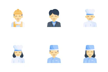 Job And Professions Icon Pack