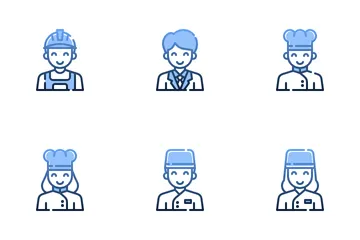 Job And Professions Icon Pack