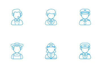 Job And Proffesions Avatar Icon Pack