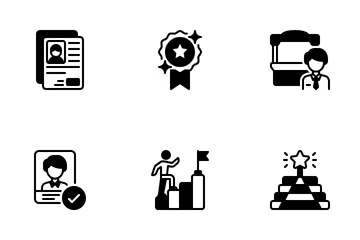 Job Fair Icon Pack