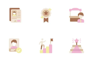 Job Fair Icon Pack