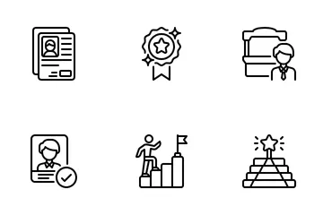 Job Fair Icon Pack