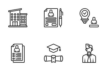 Job Hiring Icon Pack