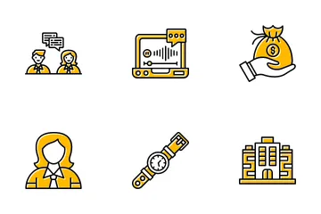 Job Interview Icon Pack