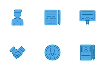 Job Interview Icon Pack