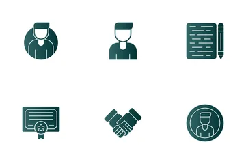 Job Interview Icon Pack