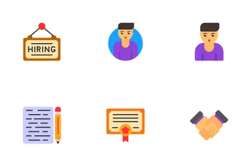 Job Interview Icon Pack