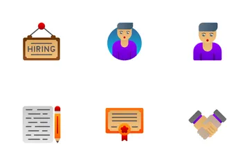 Job Interview Icon Pack