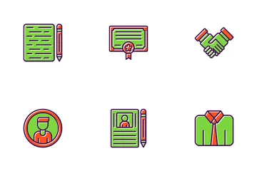 Job Interview Icon Pack