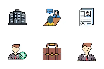 Job Interview Icon Pack