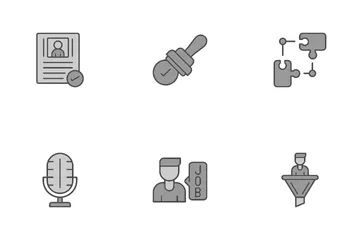 Job Interview Icon Pack