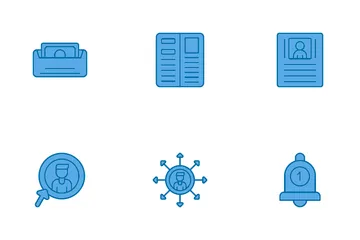 Job Interview Icon Pack