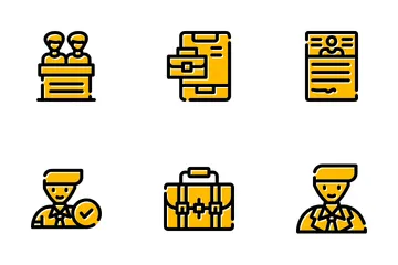 Job Interview Icon Pack
