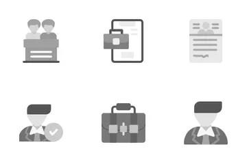 Job Interview Icon Pack