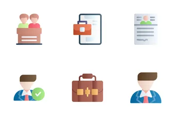 Job Interview Icon Pack