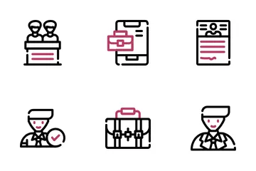 Job Interview Icon Pack