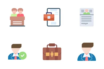 Job Interview Icon Pack