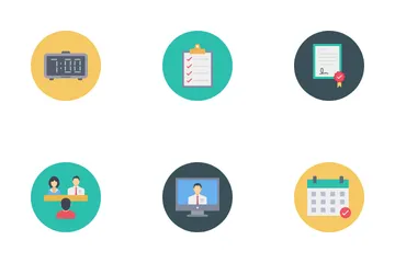 Job Interview Icon Pack