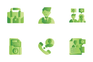 Job Interview Icon Pack