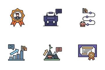 Job Promotion Icon Pack