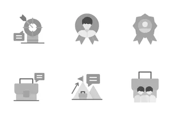 Job Promotion Icon Pack