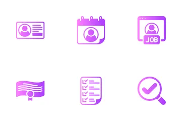 Job Promotion Icon Pack