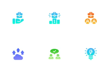 Job Promotion Icon Pack