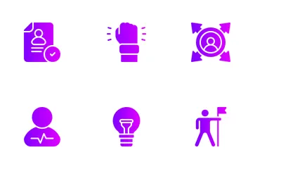 Job Promotion Icon Pack