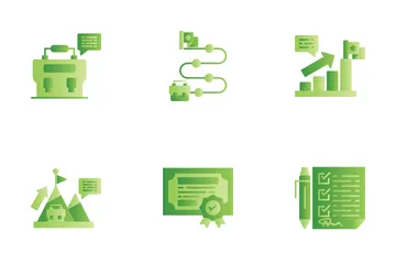Job Promotion Icon Pack