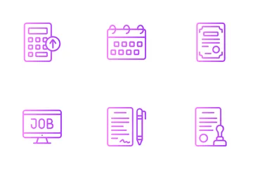Job Promotion Icon Pack
