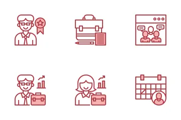 Job Promotion Icon Pack