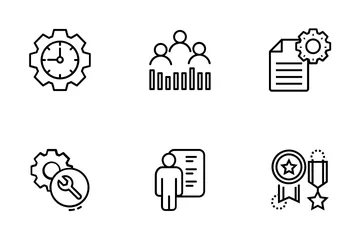 Job Resume Icon Pack