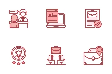 Job Resume Icon Pack