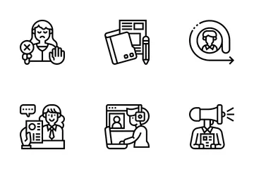 Job Resume Icon Pack