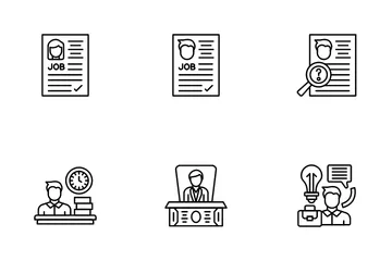 Job Search Icon Pack