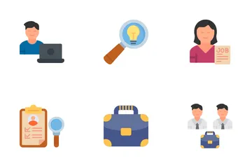 Job Search Icon Pack