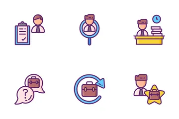 Job Search Icon Pack