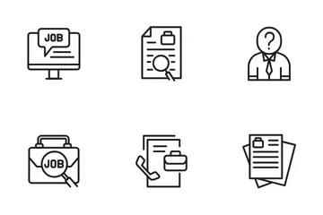 Job Search Icon Pack