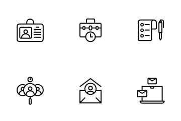 Job Seekers Icon Pack