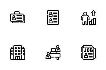 Job Vacancy Icon Pack