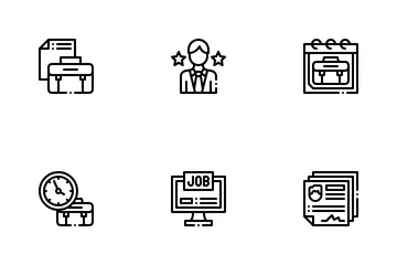 Job Vacancy Icon Pack