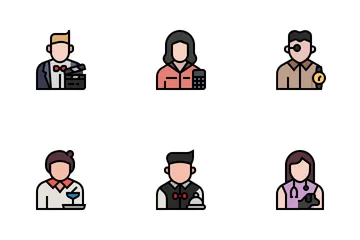 Jobs And Occupations Icon Pack