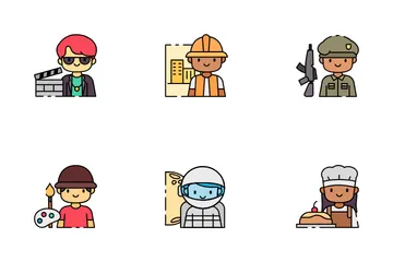 Jobs And Profession Icon Pack