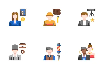 Jobs Occupation Icon Pack