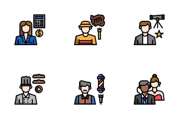 Jobs Occupation Icon Pack