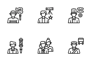 Jobs Occupation Icon Pack