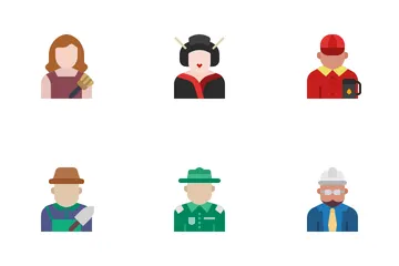 Jobs und Berufe Symbolpack
