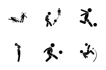 Jogador de futebol Pacote de Ícones