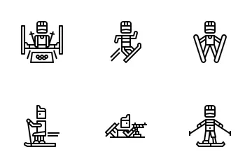 Jogos Olímpicos de Inverno Pacote de Ícones