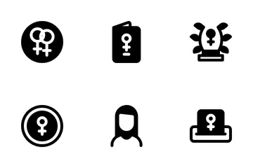 Journée de la femme Icon Pack